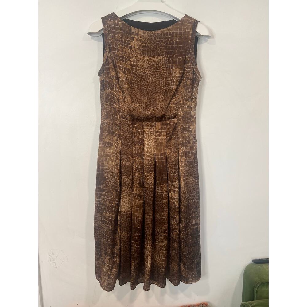 Jones New York Python Snake Print Lined Sleevless… - image 2